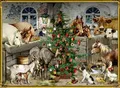 Produktbild: Wandkalender Nostalgische Weihnachten bei den Tieren im Stall Barbara Behr