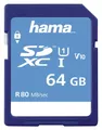 Produktbild: Hama 213110 SDXC Speicherkarte 64 GB Class 1 (U1) Klasse 10