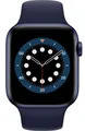 Produktbild: Apple Watch Series 6 GPS 44mm Aluminium Blue Sportband - Akzeptabler Zustand