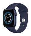 Produktbild: Apple Watch Series 6 GPS, 44mm Aluminiumgehäuse Blau, mit #1907041