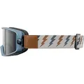 Produktbild: John Doe JD/One Midnight Motocross Brille, weiss-blau für Männer