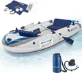 Produktbild: ArtSport Schlauchboot 322 cm für 4 Personen - aufblasbar, 2 Sitzbänke & Zubehör