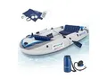 Produktbild: ArtSport Schlauchboot 322 cm für 4 Personen - Paddelboot aufblasbar mit 2 Sitzbänken & Zubehör