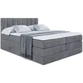Produktbild: Altdecor Boxspringbett, Dunkelgrau, Holzwerkstoff, Höhe ca. 20 cm, 200x200 cm, Schlafzimmer, Betten, Boxspringbetten