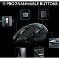 Produktbild: Logitech G G502 Proteus Spectrum Gaming‐Maus RGB 12.000 DPI - Schwarz