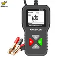 Produktbild: 6V 12V 24V Autobatterietester,BM550 100-2000 CCA 2-220Ah Batterietester Kfz m...