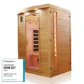 Produktbild: Infrarotkabine Infrarotsauna Wärmekabine Sauna Saunakabine 2 Person Vollspektrum