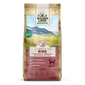 Produktbild: Wildes Land - Nr. 5 Rind - 1 kg - mit Kartoffeln und Wildkräutern - Glutenfrei - Trockenfutter für Hunde - Hundefutter mit hohem Fleischanteil Hohe Verträglichkeit