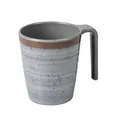 Produktbild: Bo-Camp Becher Halo L Melamin 4 Teile Grau