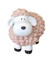Produktbild: Fachhandel Plus Dekofigur Bunte Schafe Farbe wählbar Tierfigur lustige Gartendeko Indoor Outdoor, Farbe:Altrosa