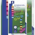 Produktbild: Staedtler 2360 Wandtafelkreide, 13 x 13 x 90 mm, farbig sortiert, Etui mit 12 Stück