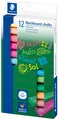 Produktbild: 12 STAEDTLER Wandtafelkreide, farbig sortiert, 12er Kartonetui