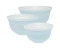 Produktbild: Greengate Schüssel Alice Schüssel mit Deckel pale blue Set3, (Schüsseln & Schalen)