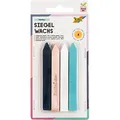 Produktbild: folia Siegelwachs Style rosè, marine, weiß und mint