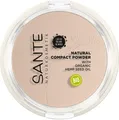 Produktbild: Natural Compact Powder 01 Cool Ivory, ideal für helle Hauttöne, mattiert und ...