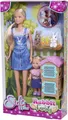 Produktbild: Simba Puppe Steffi Love Rabbit Family mit Evi und 2 Hasen und Stall 105733667