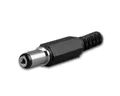 Produktbild: Goobay Rundstecker DC-Stecker mit Knickschutz - Bohrung 1,5 x 5,5mm