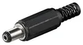 Produktbild: DC-Stecker mit Knickschutz; DC 1555 K