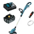 Produktbild: Makita DUR181Z Akku-Rasentrimmer DUR181Z 18V mit 1x Akku 5Ah und Ladegerät