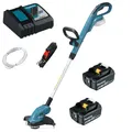 Produktbild: Makita DUR181Z Akku-Rasentrimmer 18V DUR181 Trimmer + 2x Akku 5Ah und Ladegerät