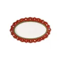 Produktbild: Villeroy und Boch Toy's Delight Ovale Servierplatte, Premium Porzellan, Rot