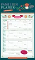 Produktbild: Verlag Korsch | Familienplaner Vintage 2026 | Kalender | Deutsch | 14 S. | 2027