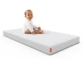 Produktbild: Bodyguard bett1 SuperBreeze Kindermatratze 70x140 cm für Neugeborene, Babys und Kleinkinder (Liegefläche bei 60 °C waschbar, rundum verstärkte Trittkante, Belüftungskanäle, QXSchaum, Oeko Tex 100)