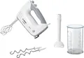 Produktbild: Bosch ErgoMixx MFQ36440 Handmixer, 450 W, 5 Geschwindigkeitsstufen, spülmaschinengeeignet, weiß