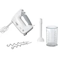Produktbild: Bosch Handmixer MFQ36440 ErgoMixx 450W weiß/grau 5 Stufen Set Becher