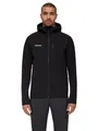 Produktbild: Mammut Softshell-Wanderjacke Ultimate Comfort SO Hooded (4‑Wege-Stretch, winddicht) schwarz Herren
