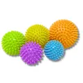Produktbild: Igelball 5er Set Pastell Massageball Noppenbälle in verschiedenen Größen für ...