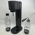 Produktbild: SodaStream Terra Trinkwassersprudler + 2 Flaschen Gaia Nero d'Acqua Kombi Pack