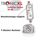 Produktbild: TronicXL DVBS2 DVB-S2 Satelliten-Leitungsverstärker Inline Breitband Verstärker Leistungsverstärker