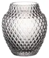 Produktbild: Leonardo Poesia Vase Blumenvase Dekovase handgefertigt Glas grau H 11 cm
