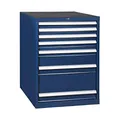 Produktbild: Werkzeugschrank, Schubladenschrank 7 Schubladen, blau