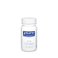 Produktbild: Pure Encapsulations - Zink Complex - 3-fach Zink zum Immunsystem Stärken - Unterstützung normaler Sehkraft und Haut, Haare & Nägel - Hohe Bioverfügbarkeit - 60 vegane Kapseln
