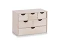 Produktbild: Zeller Present Regal, Natur, Holz, Birke, Hartholz, 6 Schublade(n) Schubladen, 40x28x20 cm, Wohnzimmer, Regale, Bücherregale