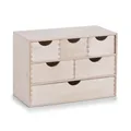 Produktbild: Schubladenelement mit 6 Schubfächern Holz Schubladenbox ZELLER Present