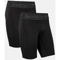 Produktbild: HERREN KOMPRESSIONSSHORTS - 2-Pack - Schwarz - S