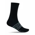 Produktbild: Giro Fahrradsocken Merino Wool Seasonal Socken, Black/Charcoal Clean, L, 265008007