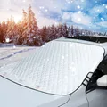 Produktbild: Autoscheibenabdeckung Windschutzscheibe Frost Schnee Staub  193x126cm