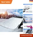 Produktbild: Stabile Autoscheibenabdeckung -  und Wetterfest gegen Frost und Sonne