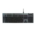 Produktbild: Logitech G915 X (kabelgebunden) Tactile-Switches, Schwarz, KEYCONTROL, mechanische GL-Schalter und LIGHTSYNC RGB