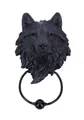 Produktbild: Figuren Shop GmbH Dekoobjekt Türklopfer Wolf - Dark Guardian Fantasy Dekoration Tierdeko Wolfskopf