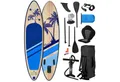 Produktbild: BRAST SUP-Board Tropic Aufblasbares Stand up Paddle Set - 320x81x15cm, 5 Jahre Garantie inkl. Sonderzubehör, (2in1 Paddel Kajak-Sitz Action-Cam-Halterung), Fußschlaufe Paddel Pumpe Rucksack