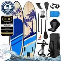 Produktbild: BRAST® SUP Board TROPIC | Aufblasbares Stand up Paddle | 320x81x15cm