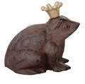Produktbild: Esschert Design Froschkönig Deko-Figur 20,5 x 17,5 x 19,7 cm