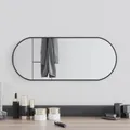 Produktbild: SMARTGROUPSTORE BD - BD Wandspiegel, oval, Schwarz, 60 x 25 cm