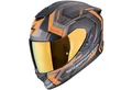 Produktbild: Scorpion Exo Motorradhelm Scorpion Exo-1400 Evo II Air Linart Integralhelm Mattschwarz / Orange (1er Set)