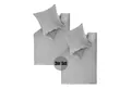 Produktbild: SCHÖNER WOHNEN-Kollektion Bettwäsche PLAIN Satin Bettwäsche, Baumwolle, 2 teilig, 140 x 200 cm - 2er Set in Grau